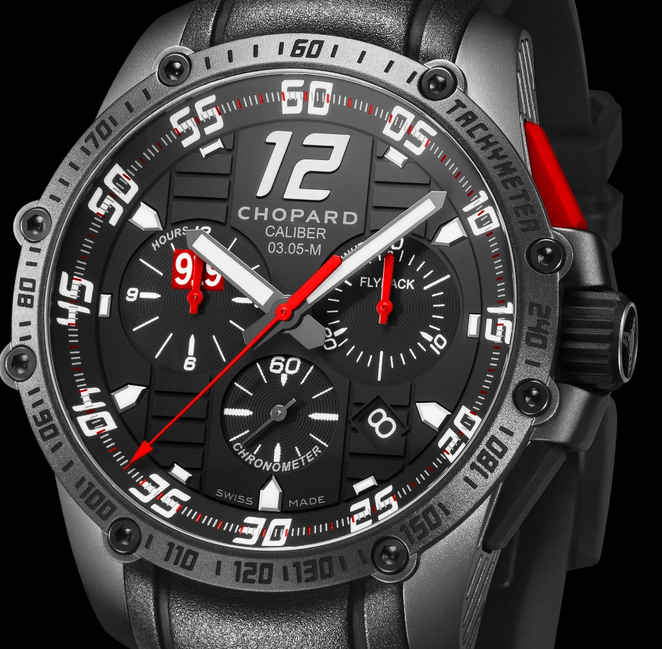 Special Black Chopard Superfast Chrono Porsche 919 Replica Watches