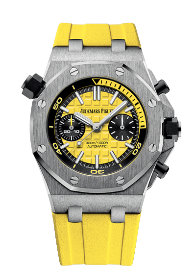 Yellow Dials Audemars Piguet Royal Oak Offshore Diver Chronograph Replica