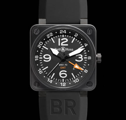 All Black Bell & Ross Aviation Replica Watches With Square Cases