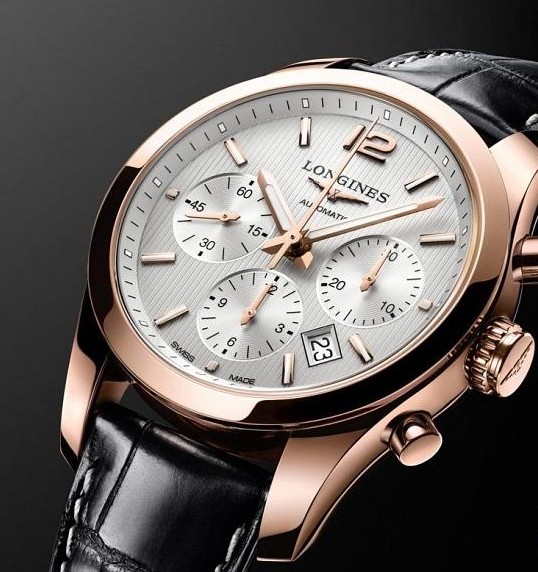 Longines Conquest Classic Copy Watches With Silver Dials Represented By Eddie Peng