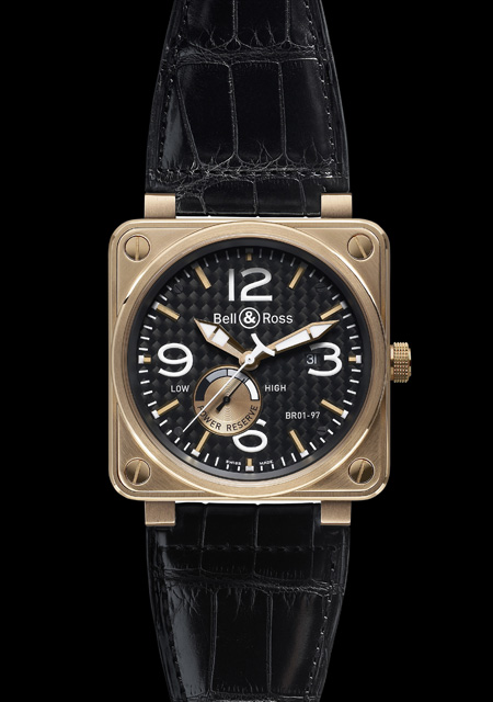 Bell & Ross Aviation Copy Watches With Rose Gold Cases Made In Switzerland