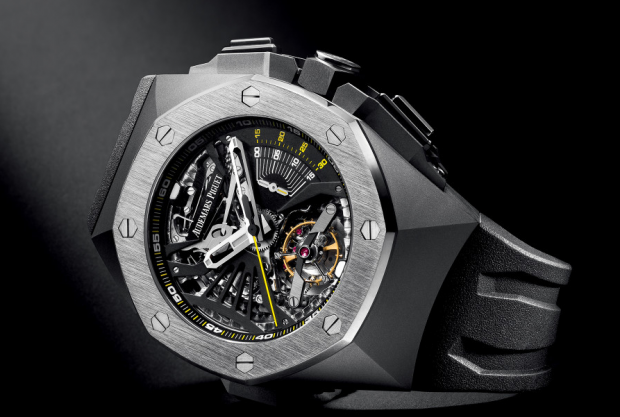 New Audemars Piguet Royal Oak Concept Copy Cheap Watches With Black Rubber Straps