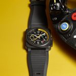 Review Bell & Ross Aviation RS17 Replica Watches With Black Rubber Straps For Men