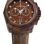 Corum Admiral AC-ONE 45 Replica Watches With Brown Teak Dial Show You A Wonderful Visual Effect