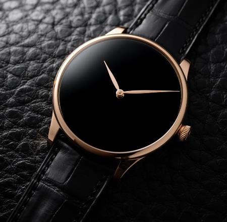 Replica H. Moser & Cie Venturer Concept Vantablack Shows Us Minimalism