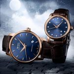 Cheap Mido Baroncelli Replica Watches With Mid-Night Blue Dials For Sweet Couples