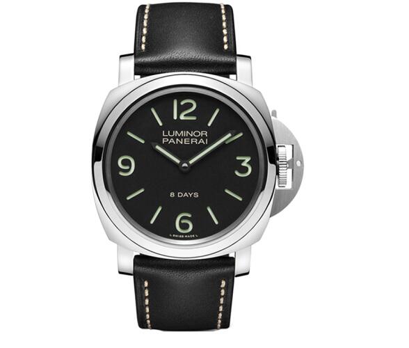 Swiss Made Panerai Luminor PAM00560 Replica Watches With Black Dials For Men