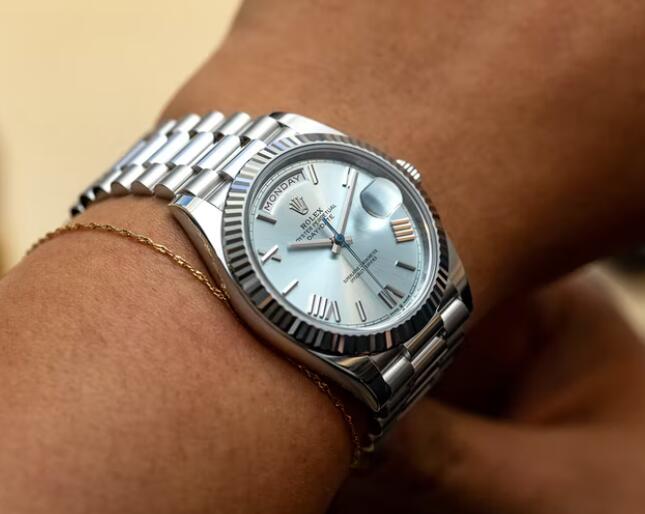 The New AAA Cheap Replica Rolex Day-Date Watches In Platinum Are All About The Bezel