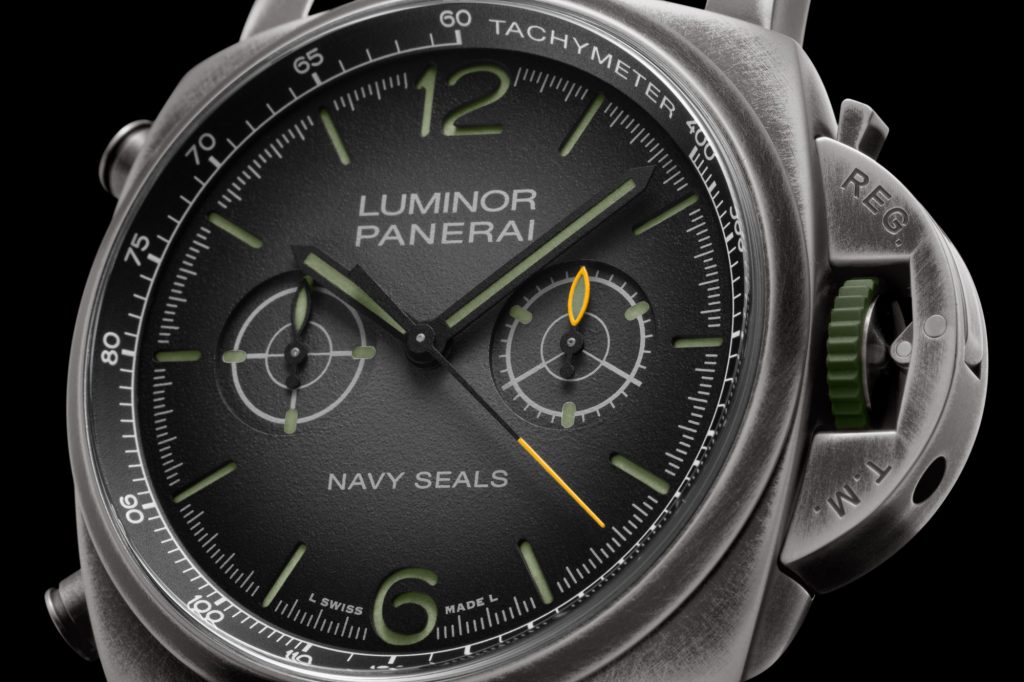 Swiss Replica Panerai Luminor Chronograph Navy SEALs in Steel(PAM01409) And Carbotech(PAM01419)