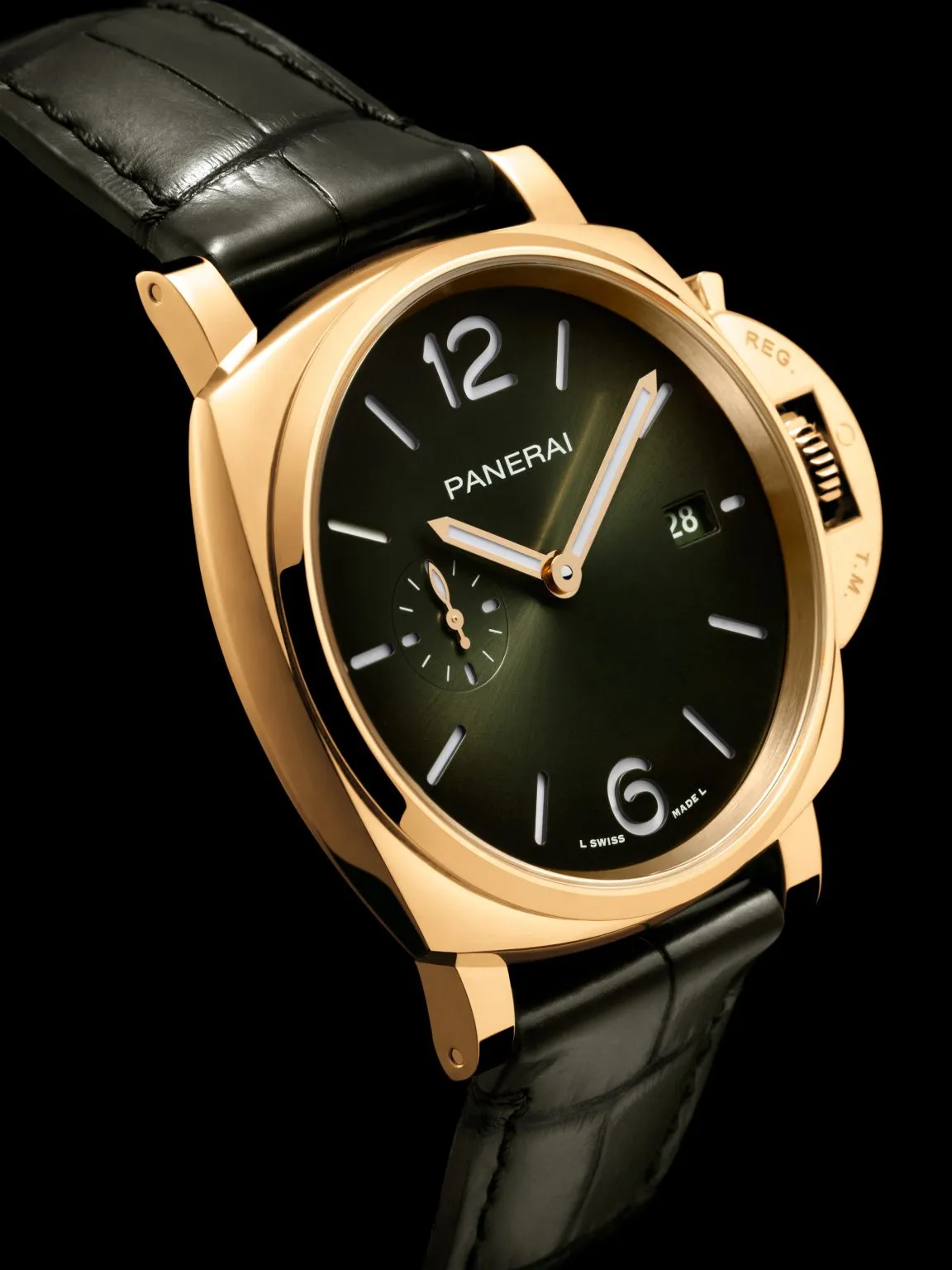 Best Quality Replica Panerai’s Luminor Due collection now in precious metals