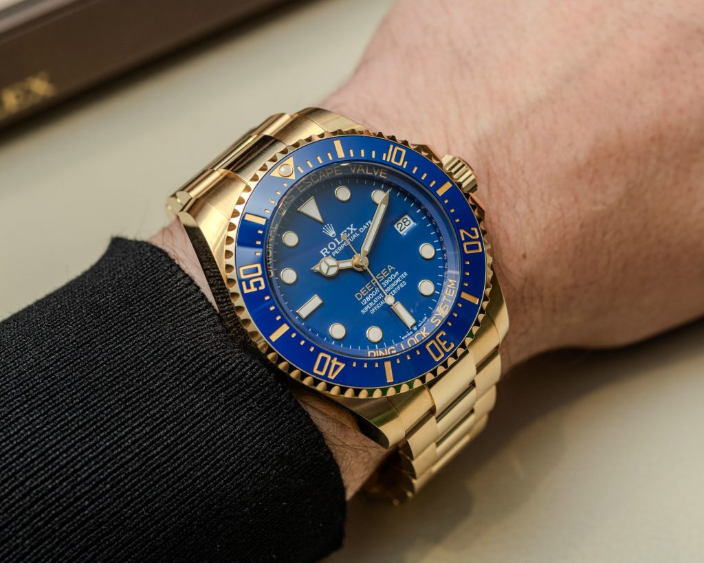 Hands-On: The Very Big, Very Silly, Very Gold 1:1 Replica Rolex Deepsea 136668LB Watch