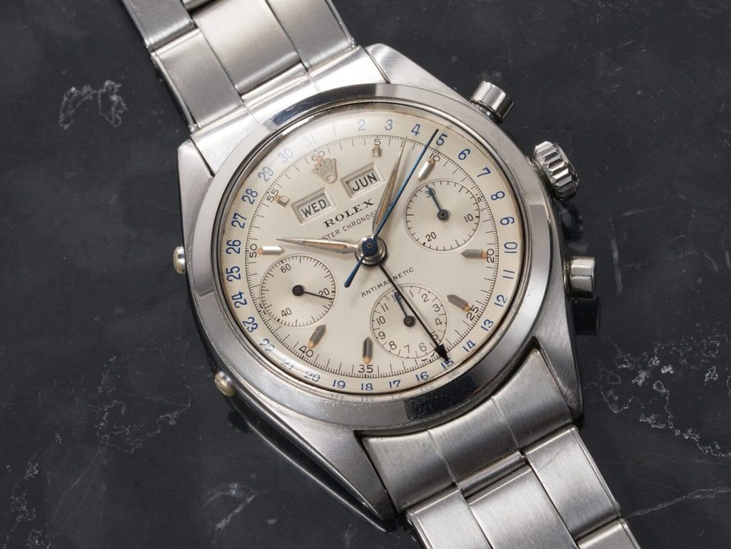 Vintage UK 1:1 Wholesale Replica Rolex Triple Calendar Chronograph